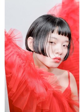 オンザ(ONTHE) 黒髪のボブ