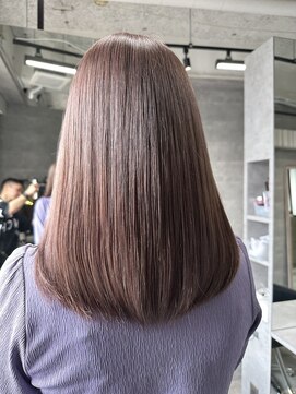 ルイス(L'wis) ブリーチなしダブルカラー♪ラベージュ♪朝長