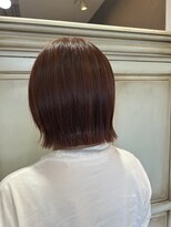 グローリープラス(Glory+plus) 外はねボブ×ジンジャーオレンジ