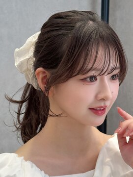 ロンド フィーユ(Lond fille) くびれヘア/髪質改善/縮毛矯正/レイヤーカット/韓国/顔周り