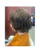 クララ カスガイ(CLALA kasugai)&nbsp;ショートボブ＋パーマ