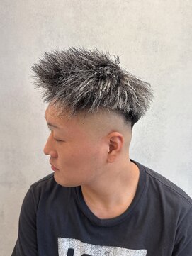 ルースト 西院店(ROOST) パイルツイスト×ホワイトハイライト