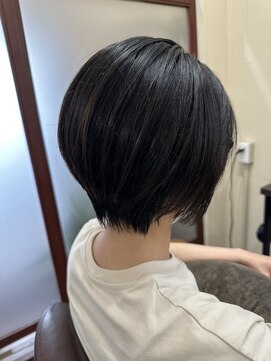 ライフ 星田店(Lyfe) ダークアッシュショートボブ_プリカール大人ガーリー_399