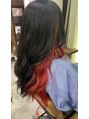 エイム ヘアメイク 横川店(eim HAIR MAKE) インナーオレンジライブの推しカラーなどにオススメです!