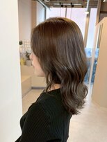 エトレ(etore)&nbsp;レイヤーカット/くびれヘア/オリーブブラウン