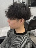 MEN’S HAIR/波巻ツイストスパイラル/フェザーパーマ/新田
