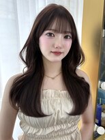 ボタン 熊本(VOTAN) 韓国ヘア/レイヤーカット/前髪/顔まわり/ブリーチなし/透明感