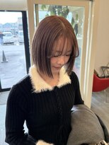 グリードヘアー(greed hair)&nbsp;ミニボブ × バンビカラー