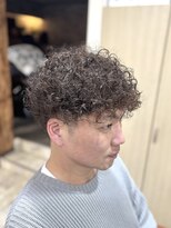 オリジンバイティアラ 横浜桜木町(ORIGIN by TIARA)&nbsp;【men's style】プードルパーマ×刈り上げマッシュ