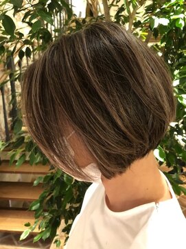 ヨコ 元住吉(yoco) グレージュボブ