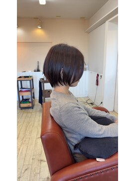マノンヘアーデザイン(manon hair design..) 大人可愛いショートボブ