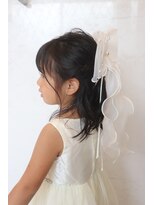 バースアンドブルーム(Birht&Bloom)&nbsp;キッズハーフアップアレンジ