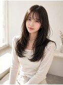 東陽町/大人ガーリー/ダークアッシュ/似合わせカット/レイヤー