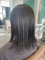 ヘアーディア みどり店(Hair...DiA) 外ハネミディ × オリーブグレージュ