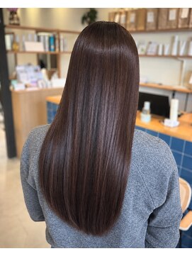 リエットヘアー 西尾市杢左店(Lie-et. hair) バイカルテトリートメントで素髪のような艶と柔らかさを
