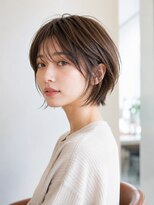 ワンマイル 八潮店(one mile)&nbsp;ショートボブ髪型20代30代40代50代前髪あり前髪なし面長丸顔八潮