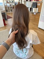 サラビューティーサイト 九大学研都市店(SARA Beauty Sight)&nbsp;キャラメルベージュ/ロングスタイル/ケアブリーチ