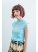 【MAULOA】春髪バリアージュ オレンジボブ!!