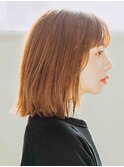 伸ばしかけ☆簡単スタイリング☆ナチュラルボブ