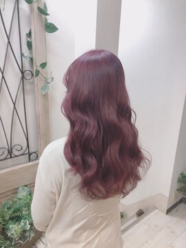 美容室 パルス 静岡鷹匠店(PALS) 色落ち楽しめる！ピンクバイオレットカラー