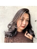 ボアップ 松山店(boappu) #ハイライト#バレイヤージュ#外国人風カラー#アッシュグレー