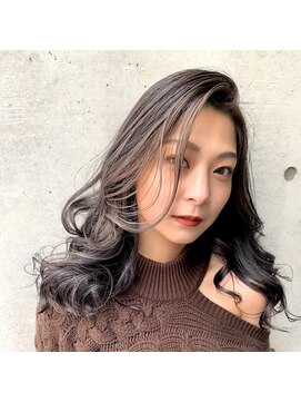 ボアップ 松山店(boappu) #ハイライト#バレイヤージュ#外国人風カラー#アッシュグレー