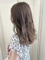ヘアーデザイン シュシュ(hair design Chou Chou by Yone)&nbsp;透明感ハイライトカラー×グレーベージュ♪