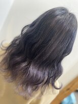 ラビス クローバー(Lovis clover)&nbsp;ラベンダーアッシュ/ダブルカラー/エクステ