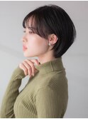 ショートボブ 大人可愛い 美シルエット 青山 表参道 30代40代