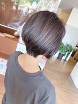 if&nbsp;大人ショート×ラベンダーグレー