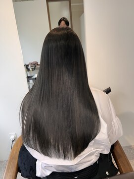 アールサロン 名駅(Rr SALON) 韓国風透け感のある暗めカラー