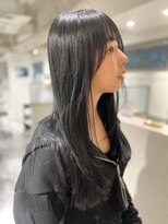 ラベストクズハ(LOVEST KUZUHA)&nbsp;圧倒的な艶髪にレイヤーを仕込んだ一味違う抜け感ヘア