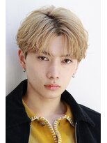 オーシャントーキョー サニー 原宿(OCEAN TOKYO Sunny)&nbsp;韓国マッシュコンマバングツーブロックセンターパートコンマヘア