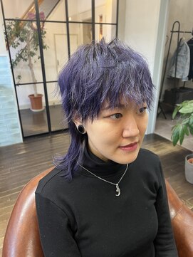 スパイス(SPICE) ウルフショート×ラピスラズリカラー