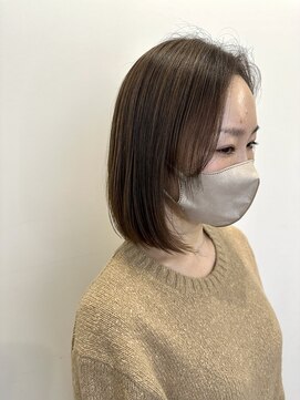 ゼンドットカラスマ(Zen.karasuma) 大人ハイライト×ボブ20代30代40代