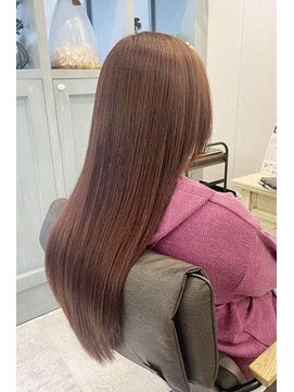 ヘア ジュレ ドゥ(hair jurer deux) 【ヘアジュレドゥ 安江】オレンジブラウン