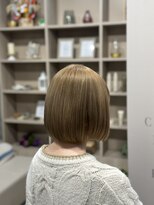 プレビア 上尾店(PREVIA)&nbsp;髪質改善カラー☆ミルクティーベージュ