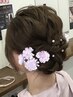 ヘアセット+浴衣着付け