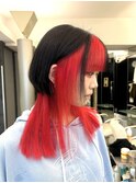 貴方だけの似合わせデザインカラー♪【ブラック×レッド】