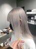 【複雑履歴ハイトーンクーポン】ケアブリーチ2回＋カラー＋髪質改善￥18000