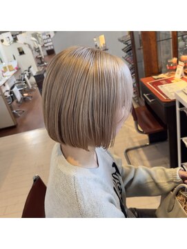 ゴッドヘアーアンドメイク 高崎店(GOD Hair&Make) ハイトーンボブ