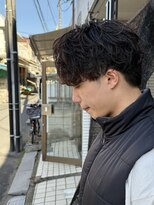 スウェル 船橋店(Swell)&nbsp;#ベリーショート#ダークアッシュ#ニュアンスパーマ#韓国マッシュ