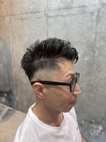 デフカッヅ 北千住(DEF CUTZ) スキンフェード×ボリュームアップパーマ