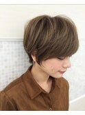 【THE OSCAR 井上】大人ショート×デザインカラー