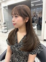 ロンド マーレ 天神大名店(Lond mare) ホワイトグレージュ/レイヤー/チェリーブラウン/フェザーパーマ