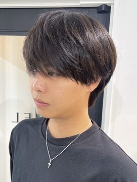 ビビバイベル(BiVi by BHEL) 桑名メンズパーマフェザーパーマフェザーショートコンマヘア韓国