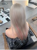 ダブルカラーデザイン*インナーカラー*ハイトーン