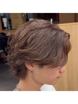 ブラック 渋谷(BLUCK) ニュアンスサーフ×ワンカラー