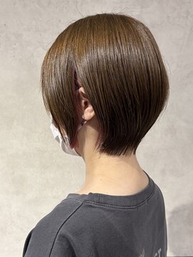 エンクス(enx) くびれヘア/アプリコットオレンジ/ハイライトカラー/鶴ヶ峰YM86