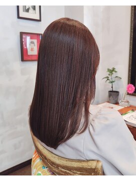 ミーノ(mieno) 髪質改善オーガニックカラー/艶髪ロング